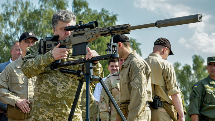 NATO plans joint drills with Ukraine, invites Poroshenko to summit