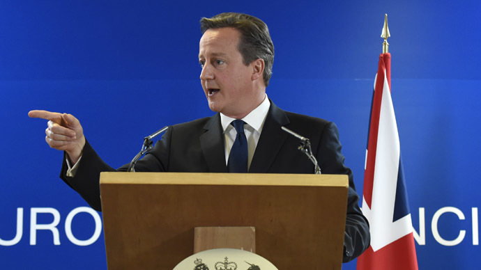 British Prime minister David Cameron (AFP Photo)