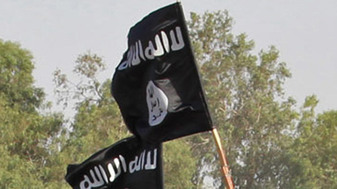 'Jihadist' flag flown at entrance of East London housing estate
