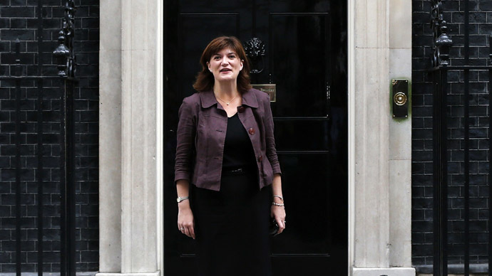 Britain's Secretary of State for Education Nicky Morgan (Reuters/Suzanne Plunkett)