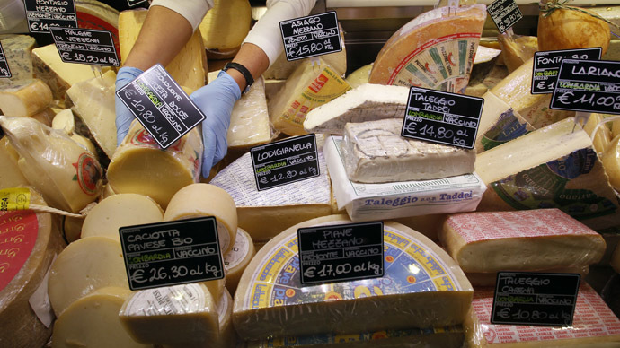 Import cheese online to uk