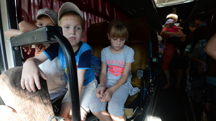 Churkin to UN: Don't children in E. Ukraine deserve safety?