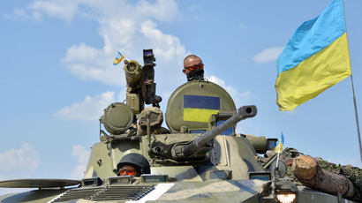 Russian humanitarian convoy departs to E. Ukraine (VIDEO)