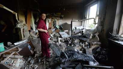 ​Scared Ukraine convicts flee after prison damaged in shelling