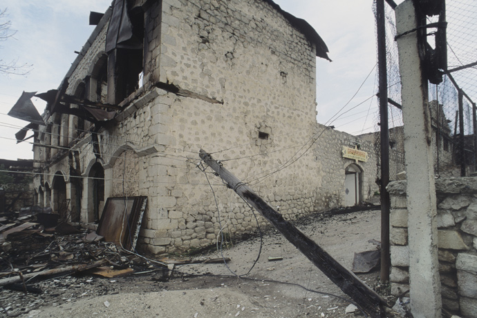 The town of Shushi after the liberation, Nagorny Karabakh. May 1992. (RIA Novosti / R. Mangasaryan) 