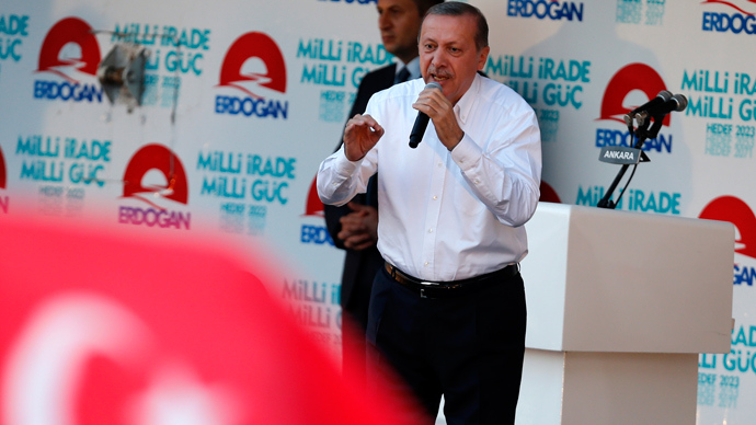 Turkey’s PM Erdogan wins presidential election with 52% - early results
