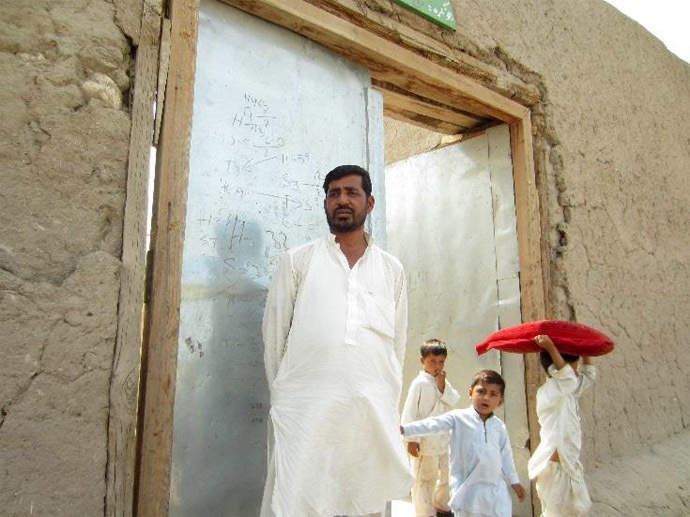 Rafiuddin Kashkaki, whose son Habibuddin and brother Hafizuddin were killed by US forces during a night raid on 14 May 2010. 