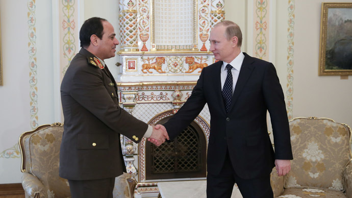Putin to host meeting with Egypt’s Sisi in Moscow