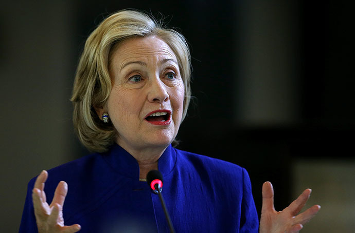 Former Secretary of State Hillary Clinton (AFP Photo / Getty Images / Justin Sullivan)