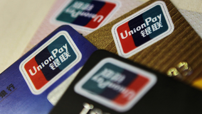Russia launches China UnionPay credit card