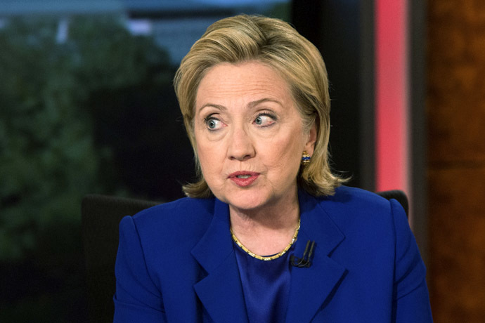 Former U.S. Secretary of State Hillary Clinton (Reuters/Jonathan Ernst)