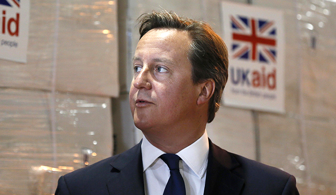 Britain's Prime Minister David Cameron (AFP Photo / Stefan Wermuth)