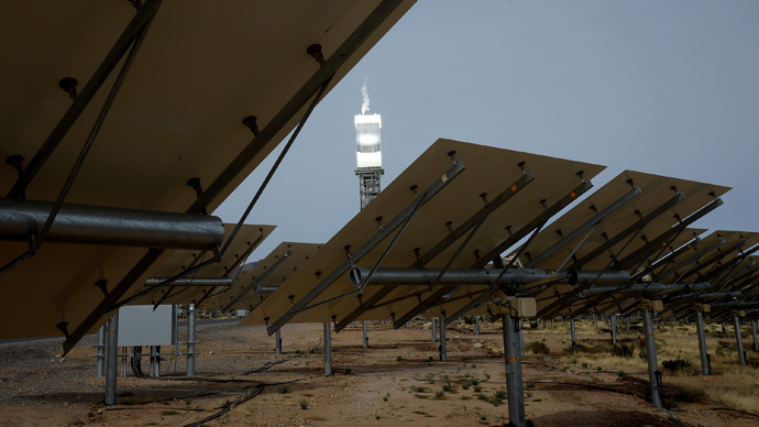 New type of solar plant torching birds out of the sky