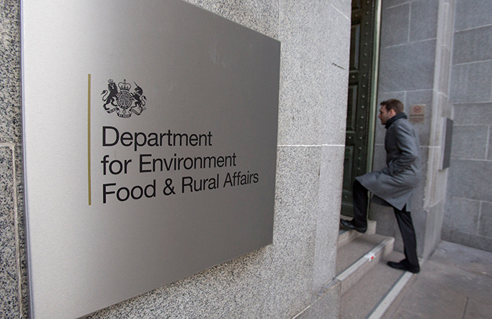 The Department for Environment, Food and Rural Affairs (DEFRA) headquarters, central London. (Reuters / Neil Hall)
