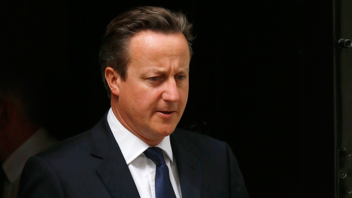 Britain's Prime Minister David Cameron (Reuters / Luke MacGregor)