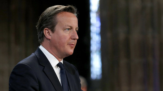 Britain's Prime Minister David Cameron (AFP Photo/Russel Cheyne)