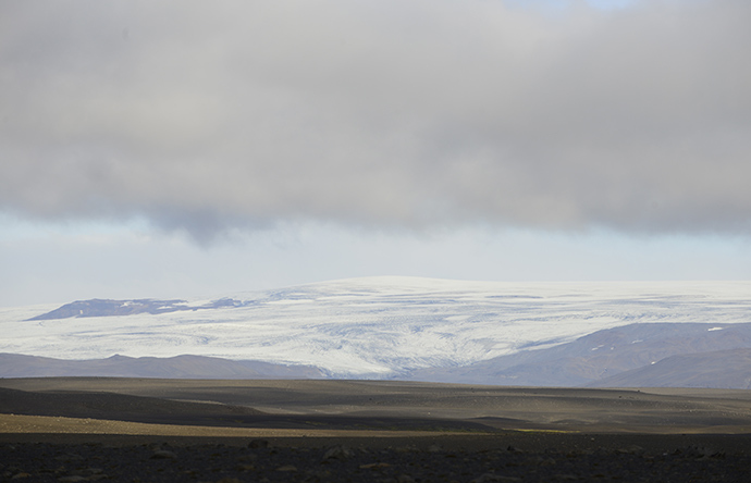 General view of the Hofsjokull glacier August 20, 2014 (Reuters / Sigtryggur Johannsson)