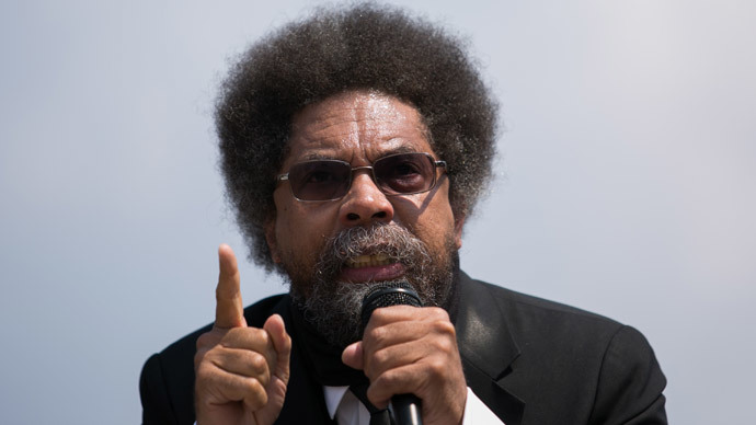 Cornel West slams 'counterfeit' Obama's presidency