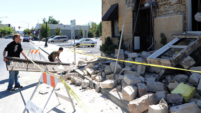 California plans to build quake early-warning system after Napa Valley shaken