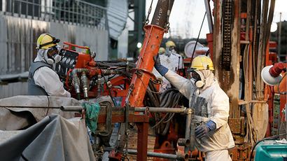 Fukushima workers injured as steel material for coolant tank collapses