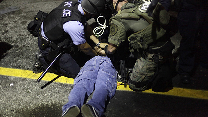 ‘Police riot’: Ferguson citizens want $40mn for police brutality and humiliation