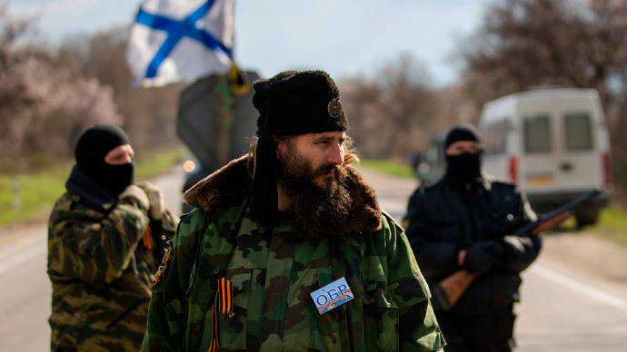 Milutin Malisic, a member of a Serbian Chetnik paramilitary group. (Reuters / Thomas Peter)