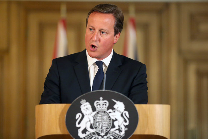 Britain's Prime Minister David Cameron (Reuters/Paul Hackett)
