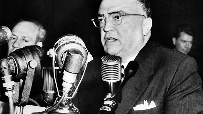John Edgar Hoover (AFP Photo)