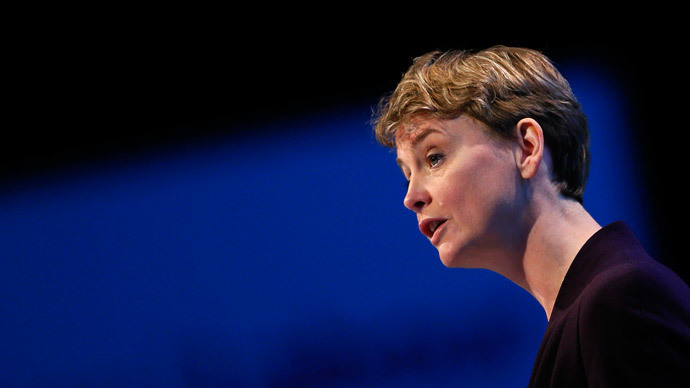 Britain's shadow Home Secretary, Yvette Cooper.(Reuters / Stefan Wermuth)
