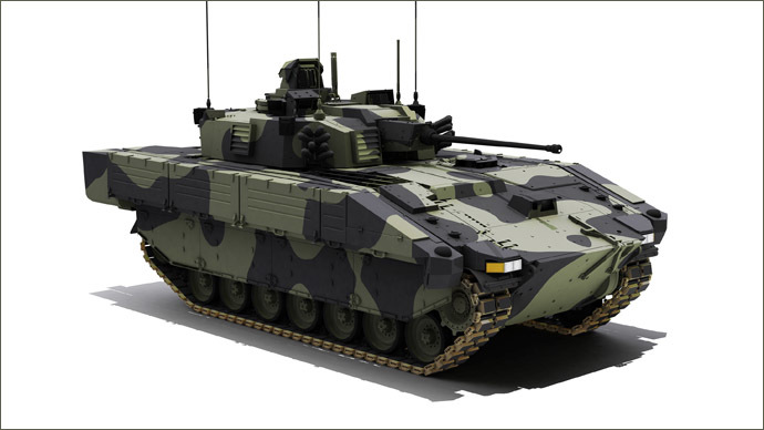 £3.5bn armored vehicle order as Cameron calls for more NATO spending