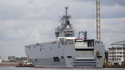France to hand over first Mistral helicopter carrier on Nov 14 – Russia