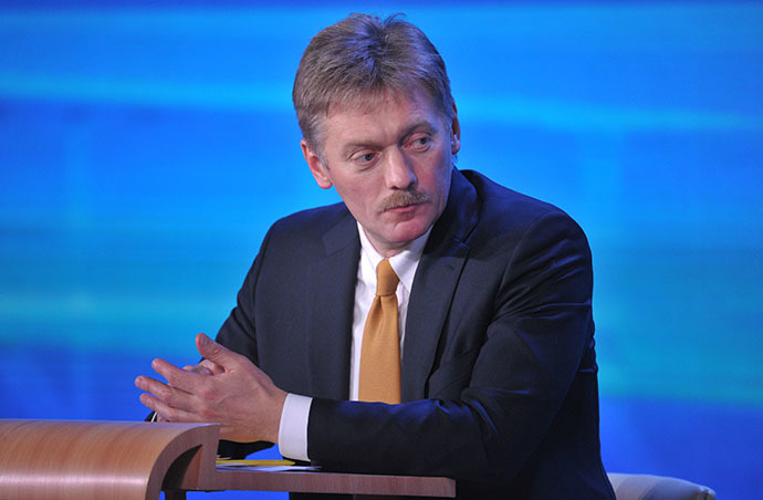 President Vladimir Putin's spokesman Dmitry Peskov (RIA Novosti / Aleksey Nikolskyi)
