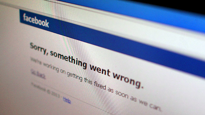 Facebook down briefly worldwide