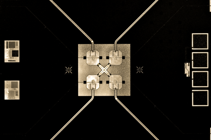 UCSB's recent work on generating three-qubit entanglement (Photo by Erik Lucero / web.physics.ucsb.edu)