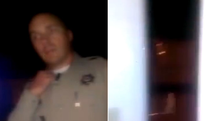VIDEO: Man refuses to let cops search house without warrant, films police despite protests