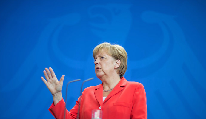 German Chancellor Angela Merkel (Reuters/Hannibal)