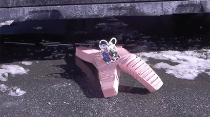 Robot snake mimics sidewinder motion, conquers sandy slopes (VIDEO)