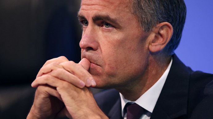 Bank of England Governor Mark Carney waits to deliver his keynote speech at the annual Trades Union Congress (TUC), in Liverpool, northern England September 9, 2014. (Reuters/Phil Noble)