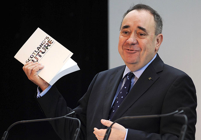Scotland's First Minister Alex Salmond (AFP Photo / Andy Buchanan)