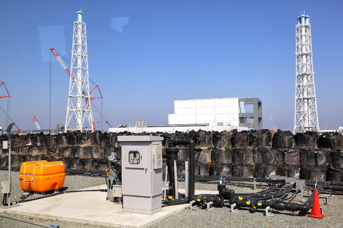 Tokyo Electric Power CO (TEPCO) Fukushima Dai-ichi nuclear power plant at Okuma town in Fukushima prefecture.(AFP Photo)