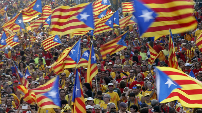 1.8mn people, 11km line: Catalonians stage their biggest independence rally