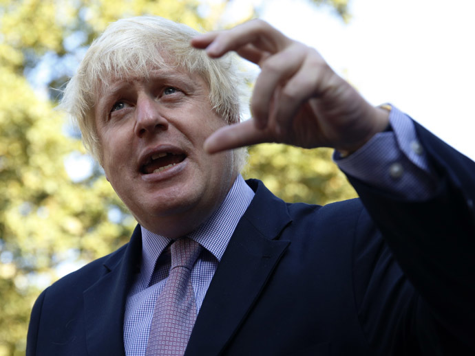 London mayor Boris Johnson (Reuters/Luke MacGregor)