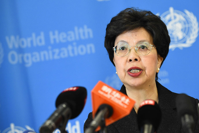 World Health Organization (WHO) Director-General Dr. Margaret Chan (AFP Photo)