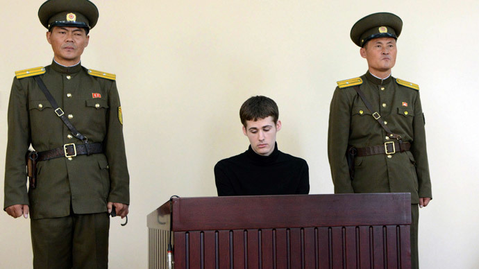 North Korea sentences American citizen  to 6 yrs in labor camp
