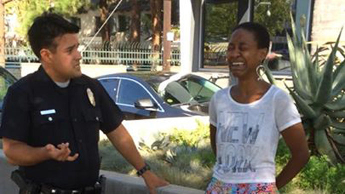 ‘They thought she was a prostitute’: LA police handcuff Django Unchained actress kissing her white partner