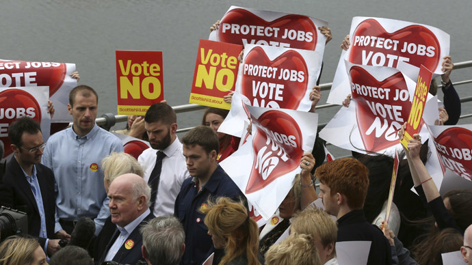 ‘End intimidation of journalists covering Scottish referendum’ – trade union leader