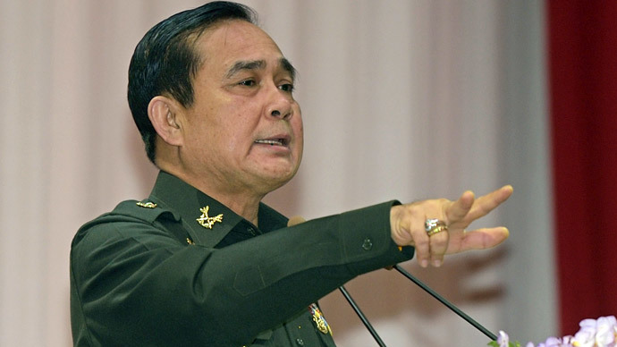 Thailand's Prime Minister and Army chief General Prayut Chan-O-Cha.(AFP Photo / Pornchai Kittiwongsakul)