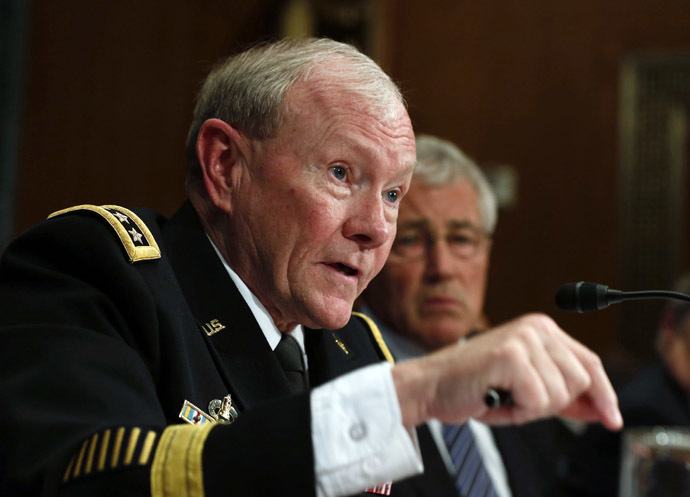 Chairman of the Joint Chiefs Gen. Martin Dempsey (Reuters/Larry Downing)