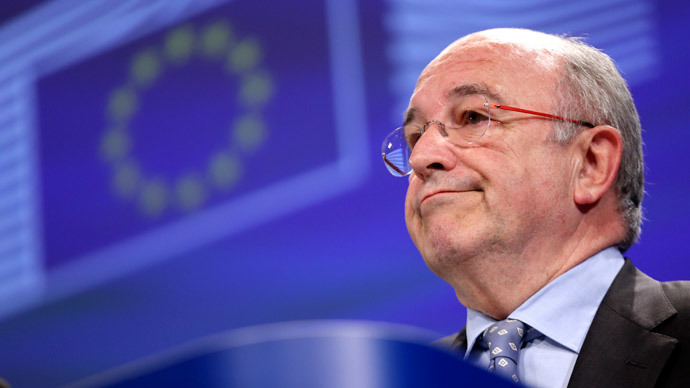 European Union Competition Commissioner Joaquin Almunia.(Reuters / Francois Lenoir)