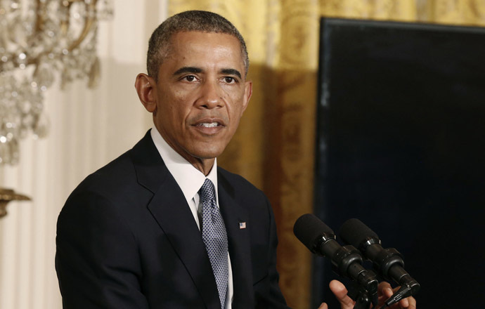 U.S. President Barack Obama, September 19, 2014. (Reuters/Larry Downing)